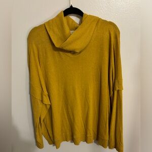 Anthropology yellow fall top!
